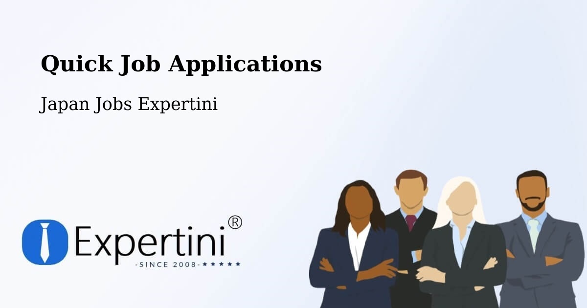 Quick Apply Feature – Fukuyama Shi - Japan Jobs Expertini